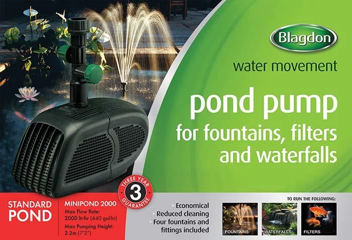 Blagdon MiniPond Pump 2000 - 1010702