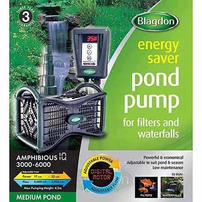 Blagdon Amphibious IQ Pond Pump 3000-6000 - 1056113 - Image 2