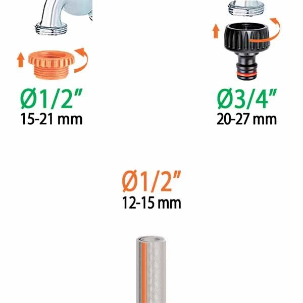 Claber Silver Elegant Plus 15m Hose Kit - 8845 - Image 3