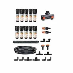 Claber Colibri Pop Up Lawn Watering Kit - 130M