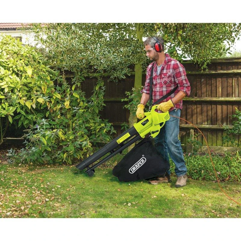 Draper Storm Force 3-in-1 Garden Vacuum, Leaf Blower And Mulcher - Image 3