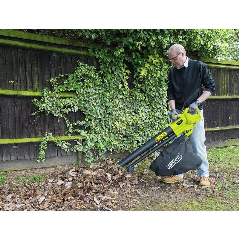 Draper Storm Force 3-in-1 Garden Vacuum, Leaf Blower And Mulcher - Image 2