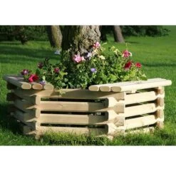 Norlog Medium Tree Seat Planter