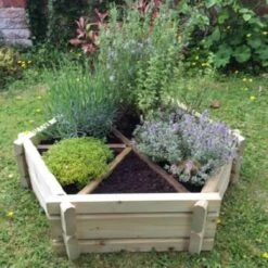 Norlog Small Herb Wheel Planter
