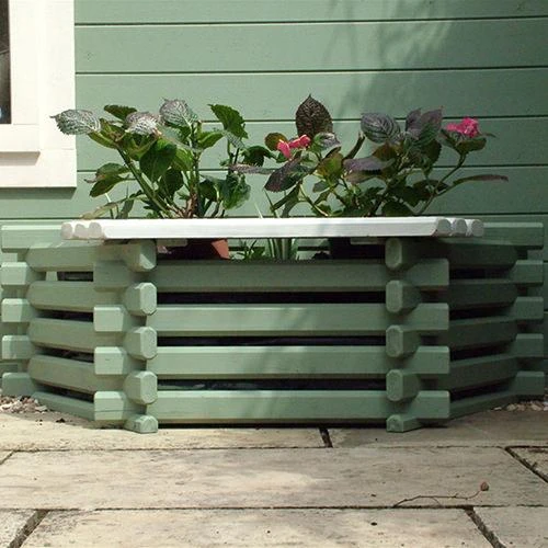 Norlog Flatback Planter With Seat - Image 4